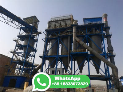 Calcium Carbonate Powder Plant HLMX Superfine Vertical Mill